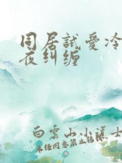 同居试爱冷少夜夜纠缠