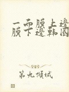 一面膜上边一面膜下边韩国