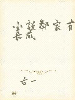 小说邻家有女初长成