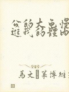 公的大龟慢慢挺进我的体内小说