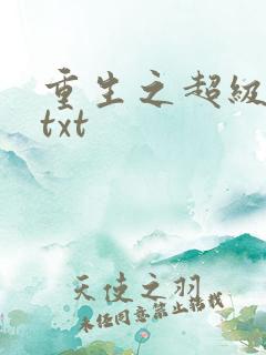 重生之超级公子txt