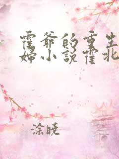 霍爷的重生小媳妇小说霍北江