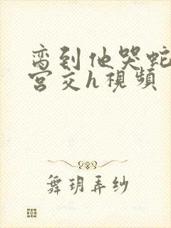 脔到他哭蛇双根宫交h视频