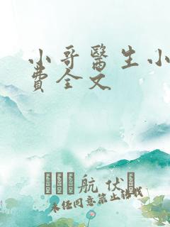 小哥医生小说免费全文