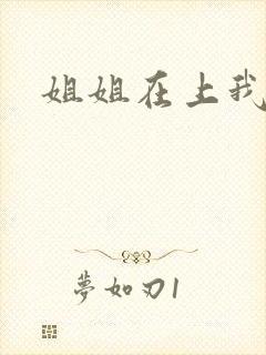 姐姐在上我在下