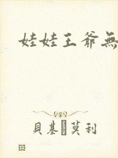 娃娃王爷无盐妃