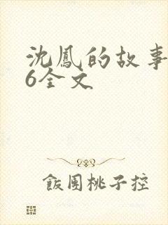 沈凤的故事1一6全文
