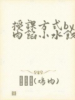 授课方式by 肉馅小水饺