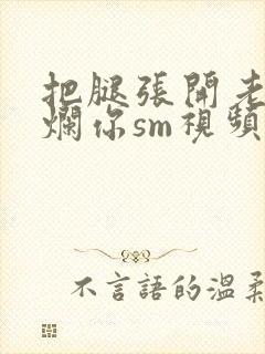 把腿张开老子臊烂你sm视频