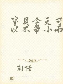 宝贝今天可不可以不带小雨伞