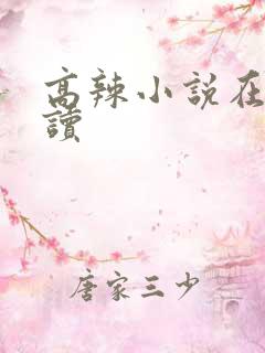 高辣小说在线阅读