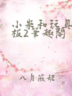 小米和玩具店老板2笔趣阁