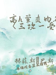 高h荤爽肉欲文〈三攻一受