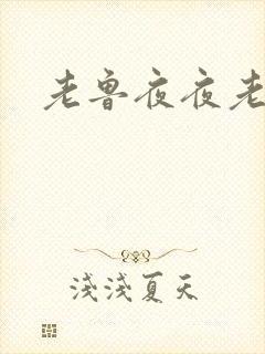 老鲁夜夜老鲁
