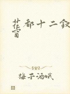 花都十二钗无弹窗