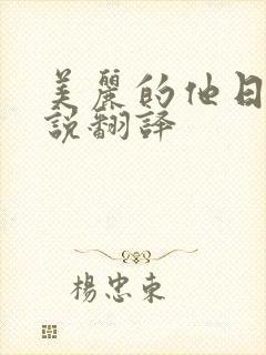 美丽的他日剧小说翻译