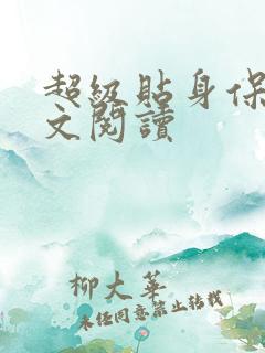 超级贴身保镖全文阅读