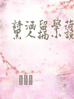 诗涵留学荷兰被黑人摘小说