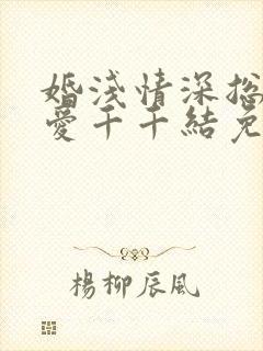 婚浅情深总裁追爱千千结免费阅读