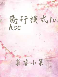飞行模式1v1hsc