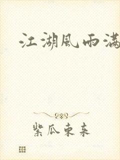 江湖风雨满天晴