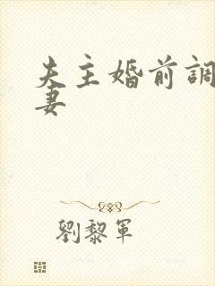 夫主婚前调教奴妻