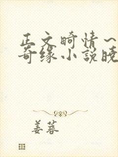 正文畸情～内裤奇缘小说晓雯