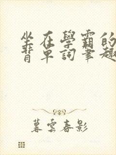 坐在学霸的鸡上背单词笔趣阁阮梅