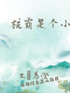 校霸是个小妖精