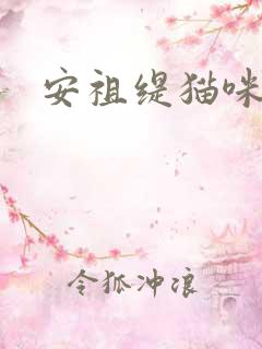 安祖缇猫咪抱抱