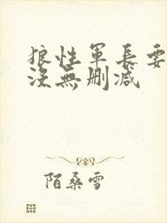 狼性军长要够了没无删减