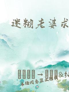 迷糊老婆求错婚