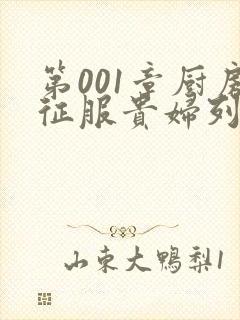 第001章厨房征服贵妇列静