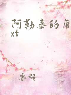 阿勒泰的角落txt