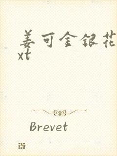 姜可金银花露txt