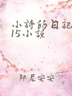 小诗的日记1一15小说