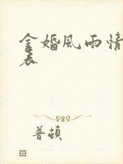 金婚风雨情演员表