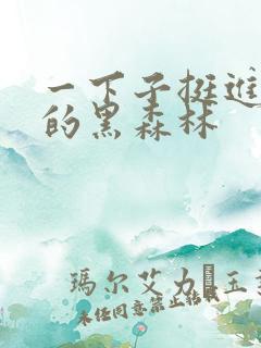 一下子挺进浓密的黑森林