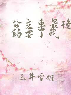 公交车最后一排的要了我