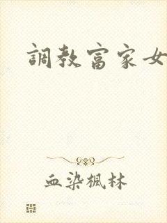 调教富家女攻略