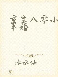 重生八零小媳妇军婚