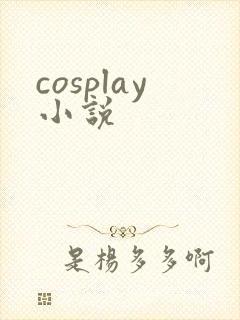 cosplay小说