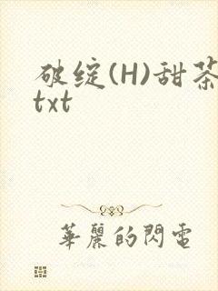破绽(H)甜茶txt