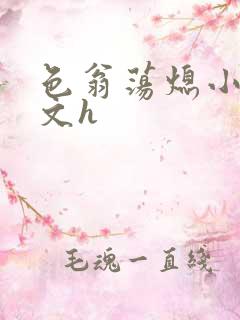 色翁荡熄小说全文h