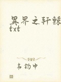 异界之轩辕剑魂txt