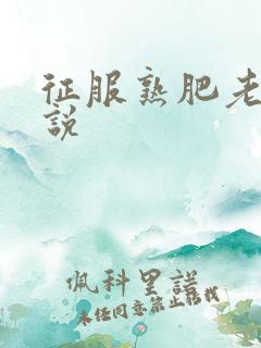 征服熟肥老妇小说