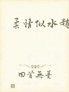 柔情似水赵雅儿