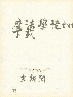 魔法学徒txt下载