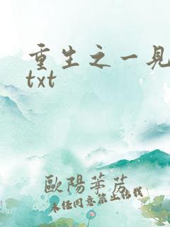 重生之一见倾心txt