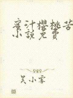 蜜汁樱桃苦咖啡小说免费